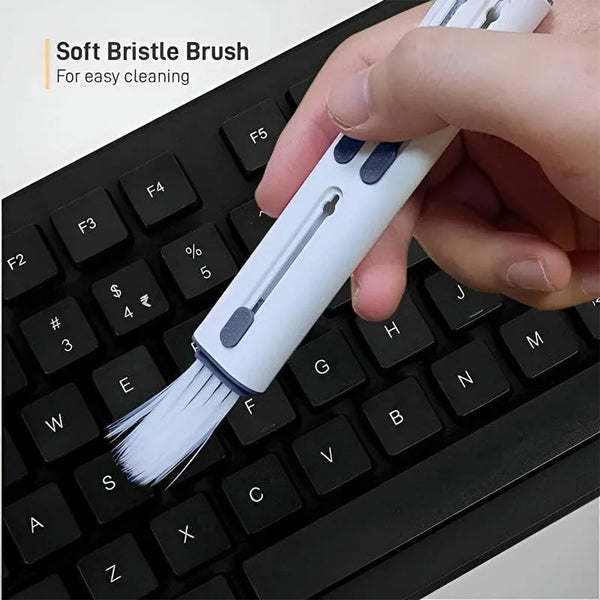 Multifunctional Earbud Cleaning Pen Tool – Portable Cleaner Kit for Wireless Headphones & Keyboards
